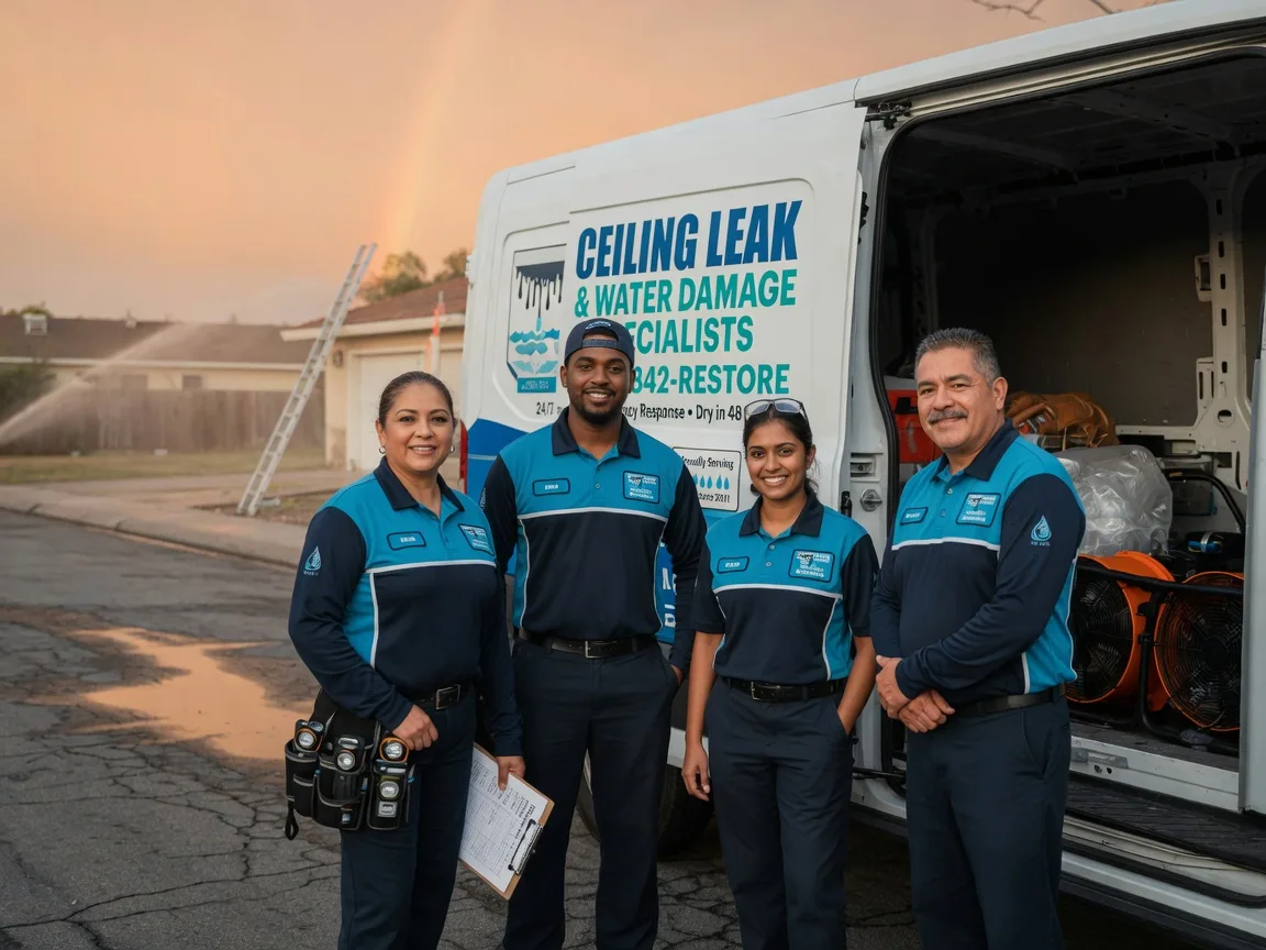 Ceiling Leak Cleanup company in Riverside, PA